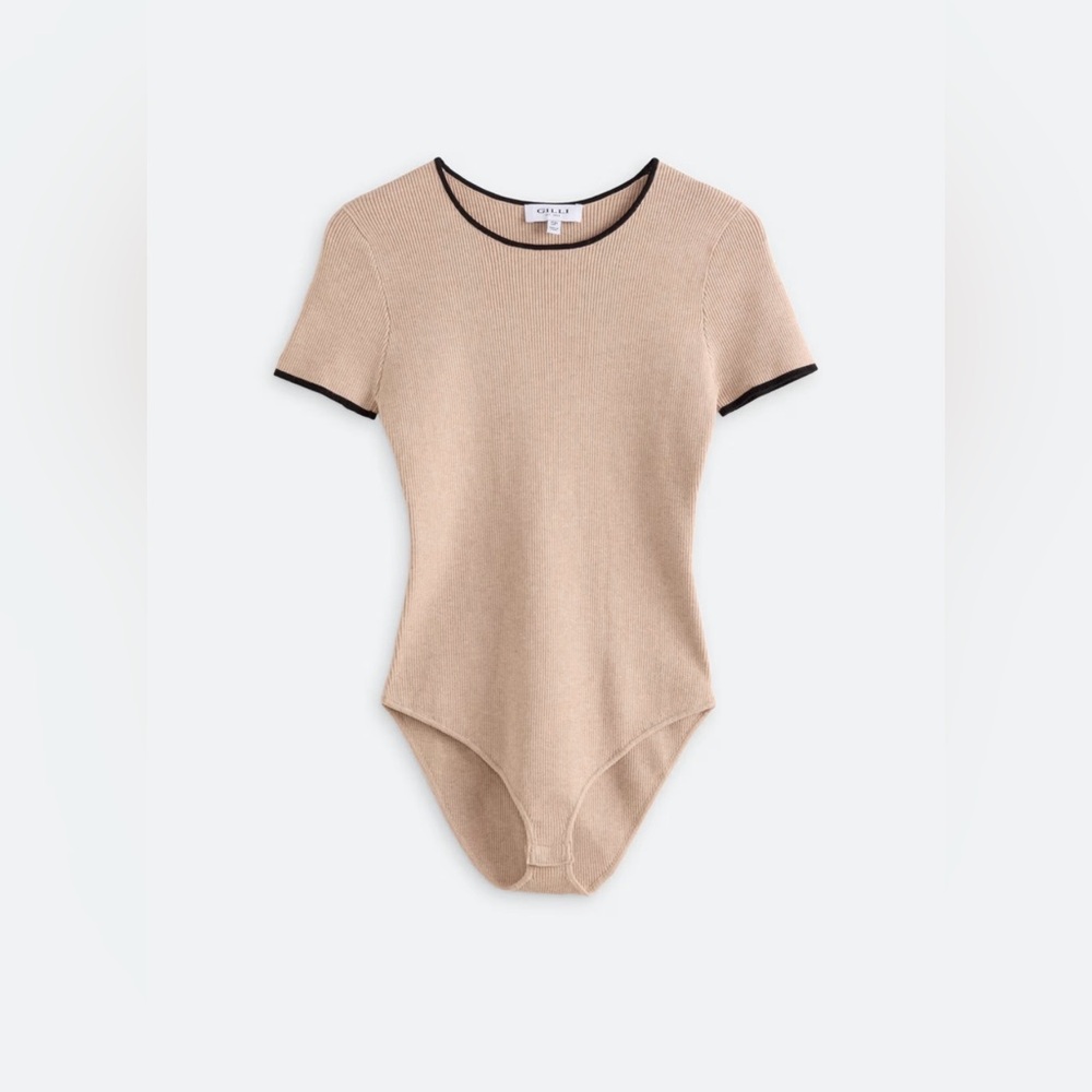 Two Tone Knit Bodysuit 💕